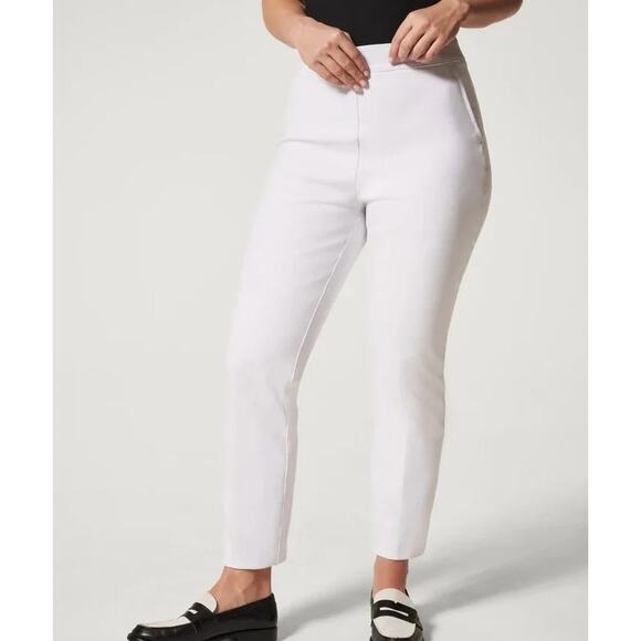 SPANX High Rise Slim Straight Pant White 2X - Picture 1 of 9